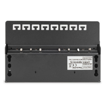 DIGITUS Patchpanel 1HE 8-Port Cat6 geschirmt schwarz