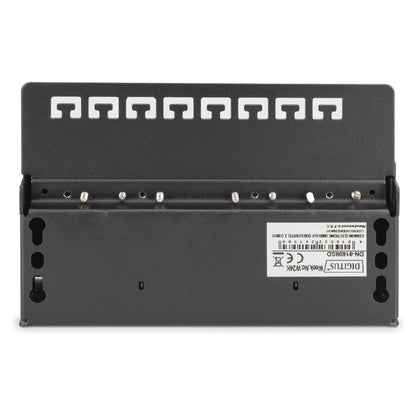 DIGITUS Patchpanel 1HE 8-Port Cat6 geschirmt schwarz