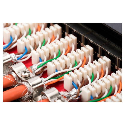 DIGITUS Patchpanel 1HE 12-Port Cat6A geschirmt schwarz