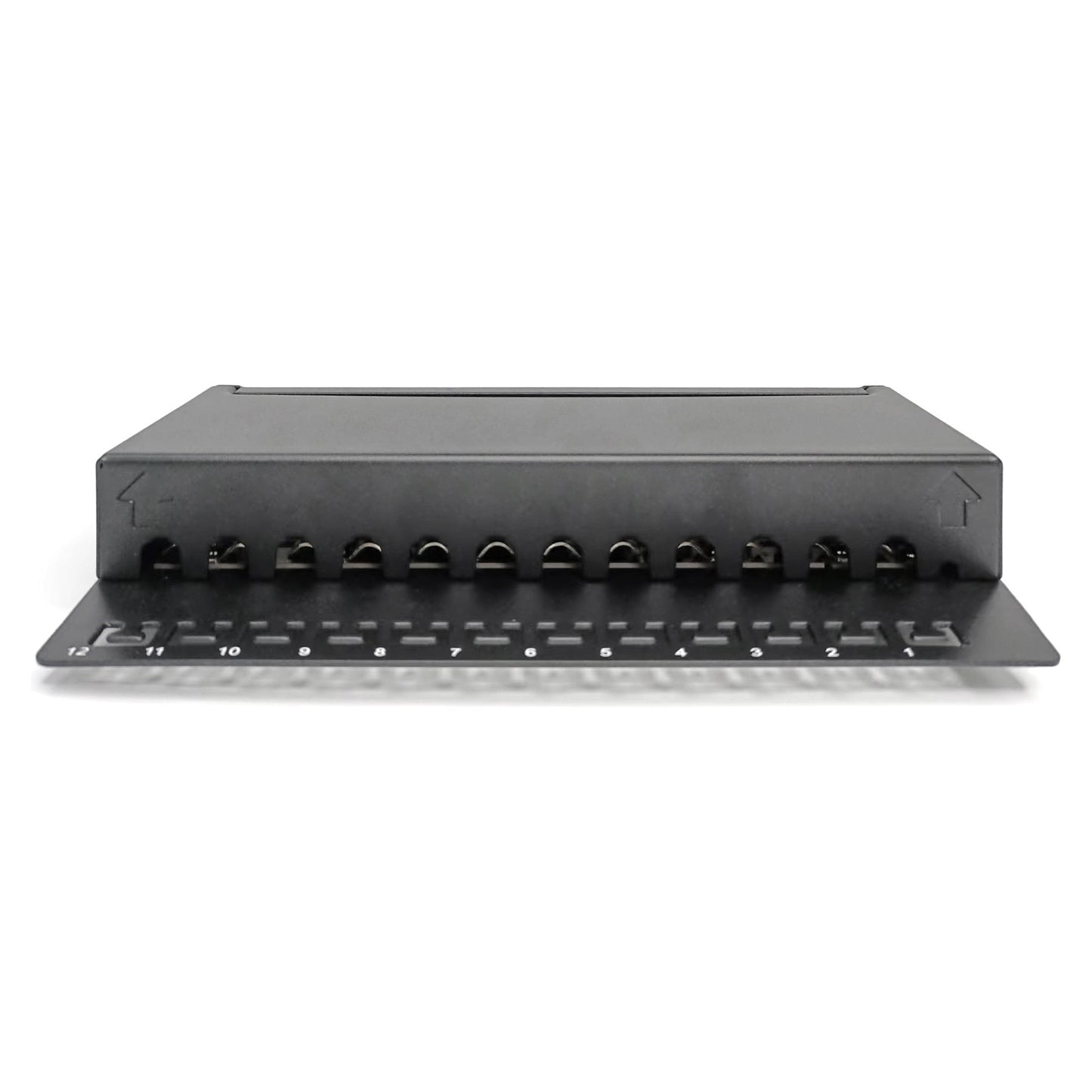 DIGITUS Patchpanel 1HE 12-Port Cat6A geschirmt schwarz