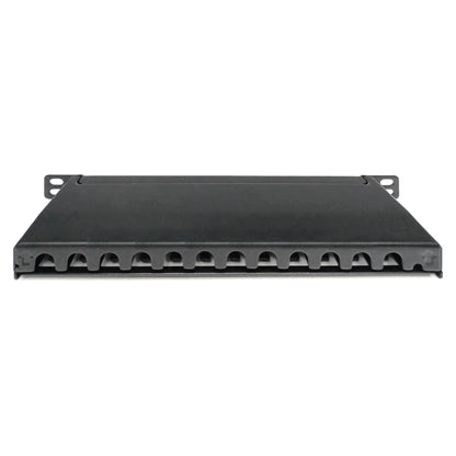 DIGITUS Patchpanel 10" Cat6A 12x RJ45 0,5HE geschirmt schw