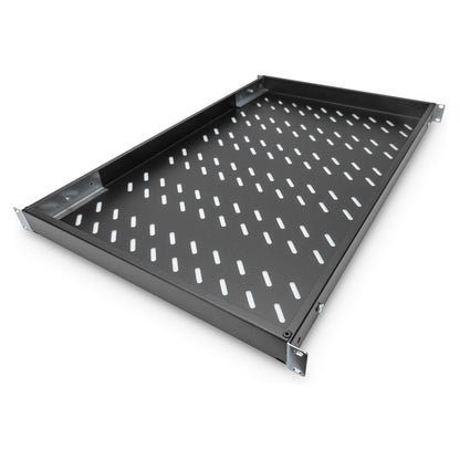DIGITUS Fachboden 1HE 44x482x700-1180mm bis 50kg schwarz var