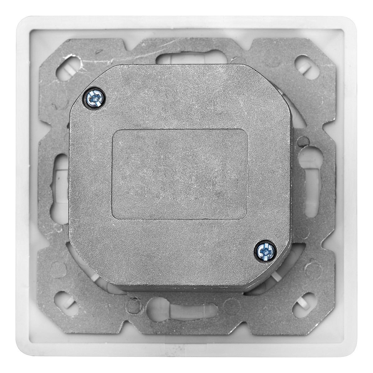 DIGITUS RJ45Dose Cat6 2xRJ45 geschirmt Aufputz Signalweiß