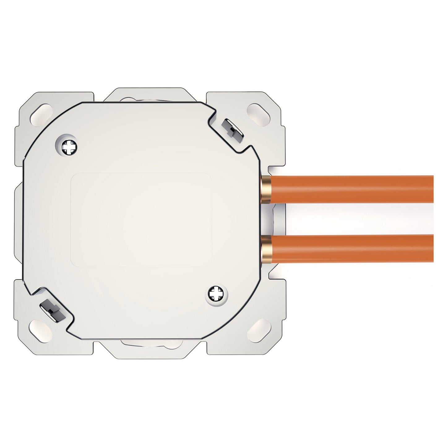 DIGITUS Netzwerkdose CAT 6A EA geschirmt 2xRJ45 weiß