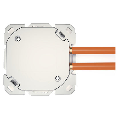DIGITUS Netzwerkdose CAT 6A EA geschirmt 2xRJ45 weiß