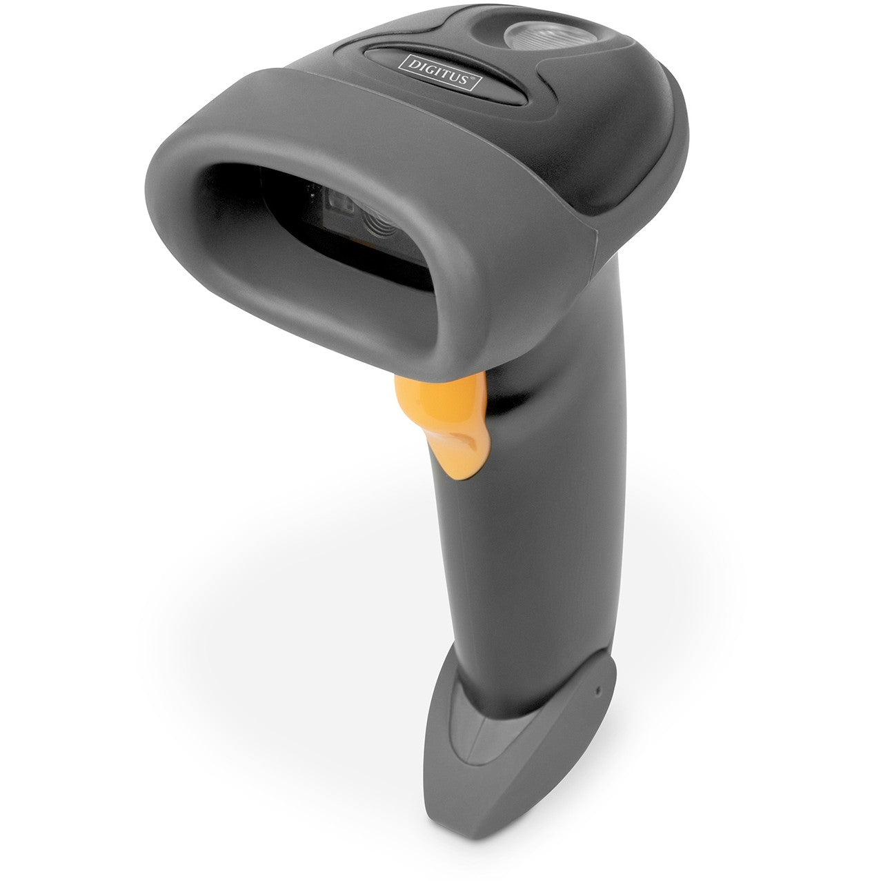 DIGITUS Barcode Handscanner 1D/2D Kabel QR-Code grau