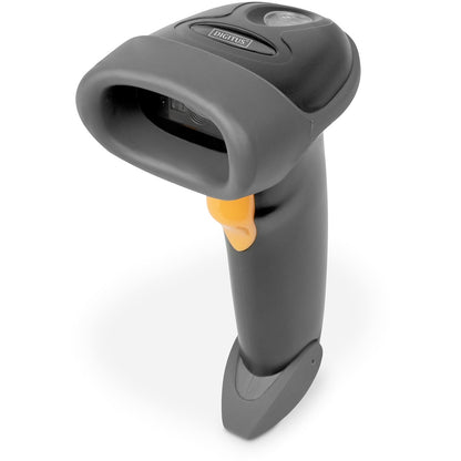 DIGITUS Barcode Handscanner 1D/2D Kabel QR-Code grau