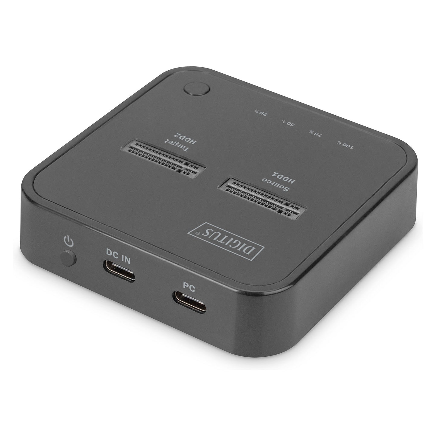 DIGITUS Dual M.2 NVMe SSD DockingStation m. SD-Exp.Kartenles