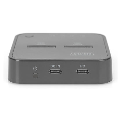DIGITUS Dual M.2 NVMe SSD DockingStation m. SD-Exp.Kartenles