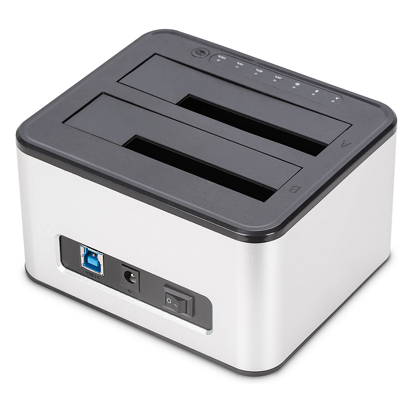 DIGITUS Docking USB ->2x 2,5"/3,5" SATA HHD, SSD silber