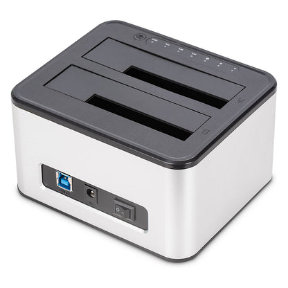 DIGITUS Docking USB ->2x 2,5"/3,5" SATA HHD, SSD silber