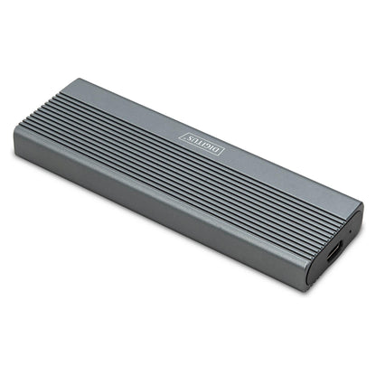 DIGITUS Gehäuse USB 3.1 Gen2 SSD M2 SATAIII Alu