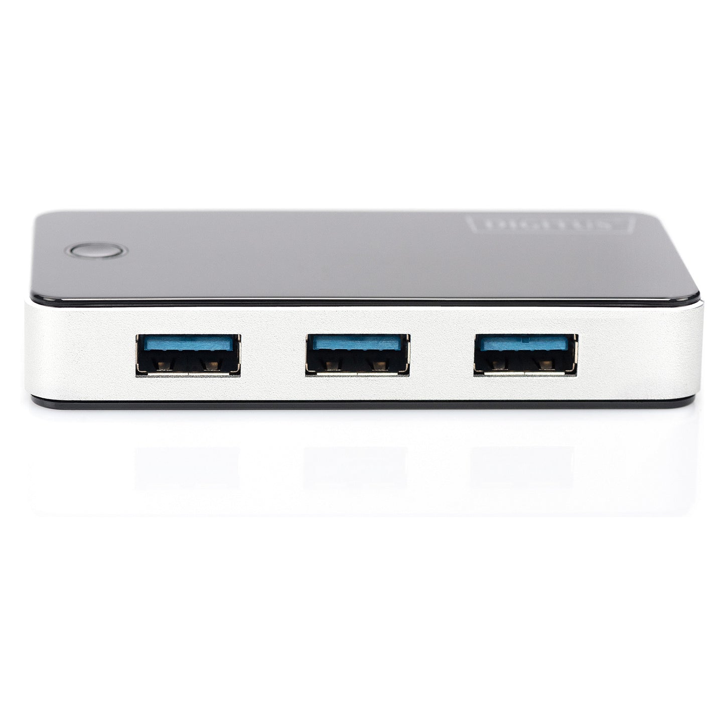 DIGITUS USB-Hub 4-Port 3.0->4xA3.0 m.Netzteil schwarz