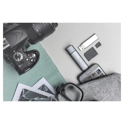 DIGITUS Reader USB-C + USB 3.0, SD + Micro SD + USB3.0 OTG