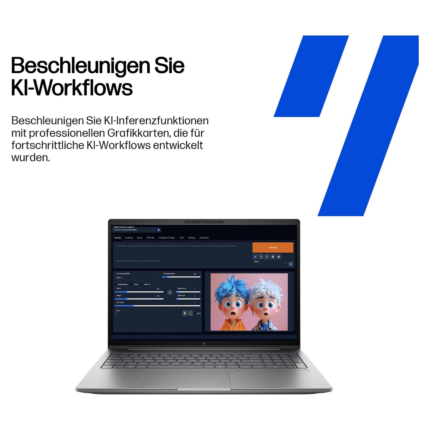 HP ZBook X G1i Intel Core Ultra 7 265H 40.64cm 16Zoll 2.5K 32GB 1TB/SSD NVIDIA RTX PRO 2000 8GB W11P 1J Gar (DE)