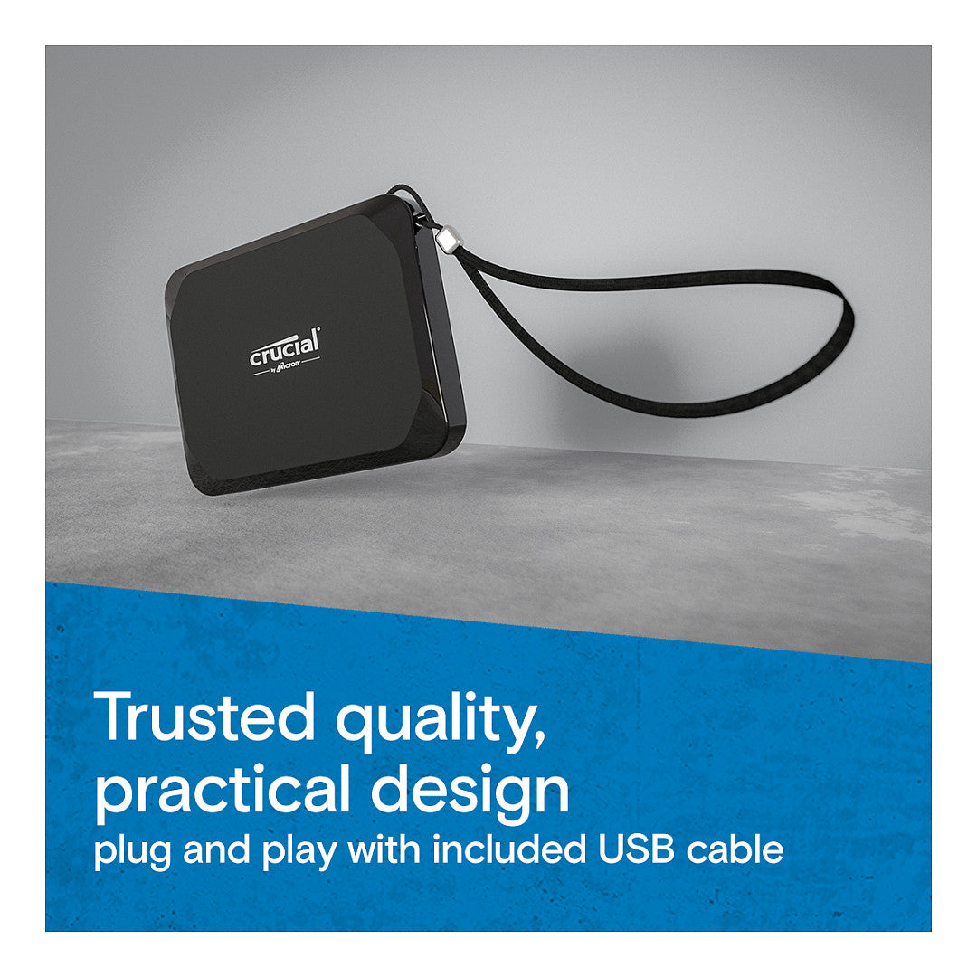2TB Crucial X9 USB 3.2 Gen 2