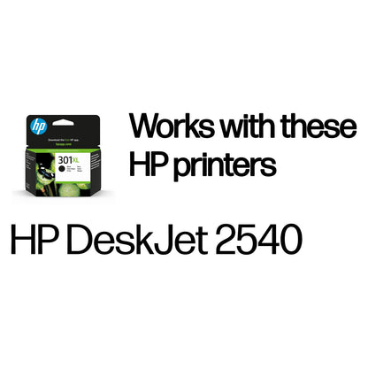 HP 301XL original Ink cartridge CH563EE UUS black high capacity 480 pages 1-pack