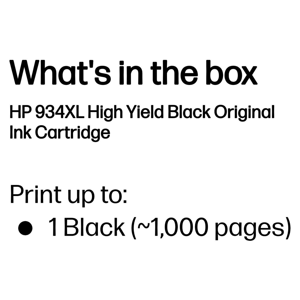 HP 934XL original Ink cartridge C2P23AE BGX black high capacity 1.000 pages 1-pack