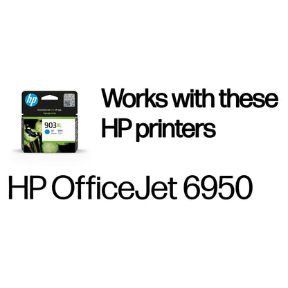 HP 903XL original Ink cartridge T6M03AE BGX Cyan High Yield 825 Pages