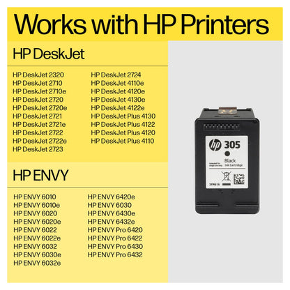 HP 305 Tri-color Original Ink Cartridge