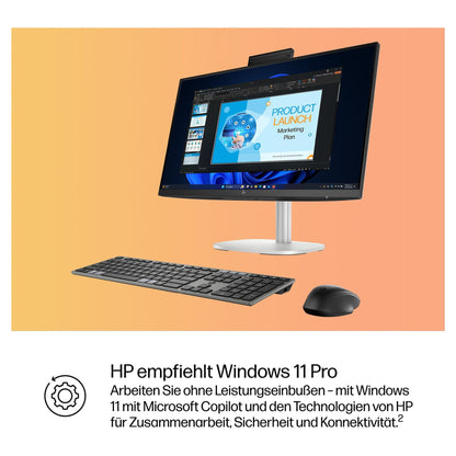 HP Elite Studio 8 AiO Intel Core Ultra 7 265 60,45cm 23,8Zoll FHD 32GB 1TB/SSD W11P 3J Gar (DE)