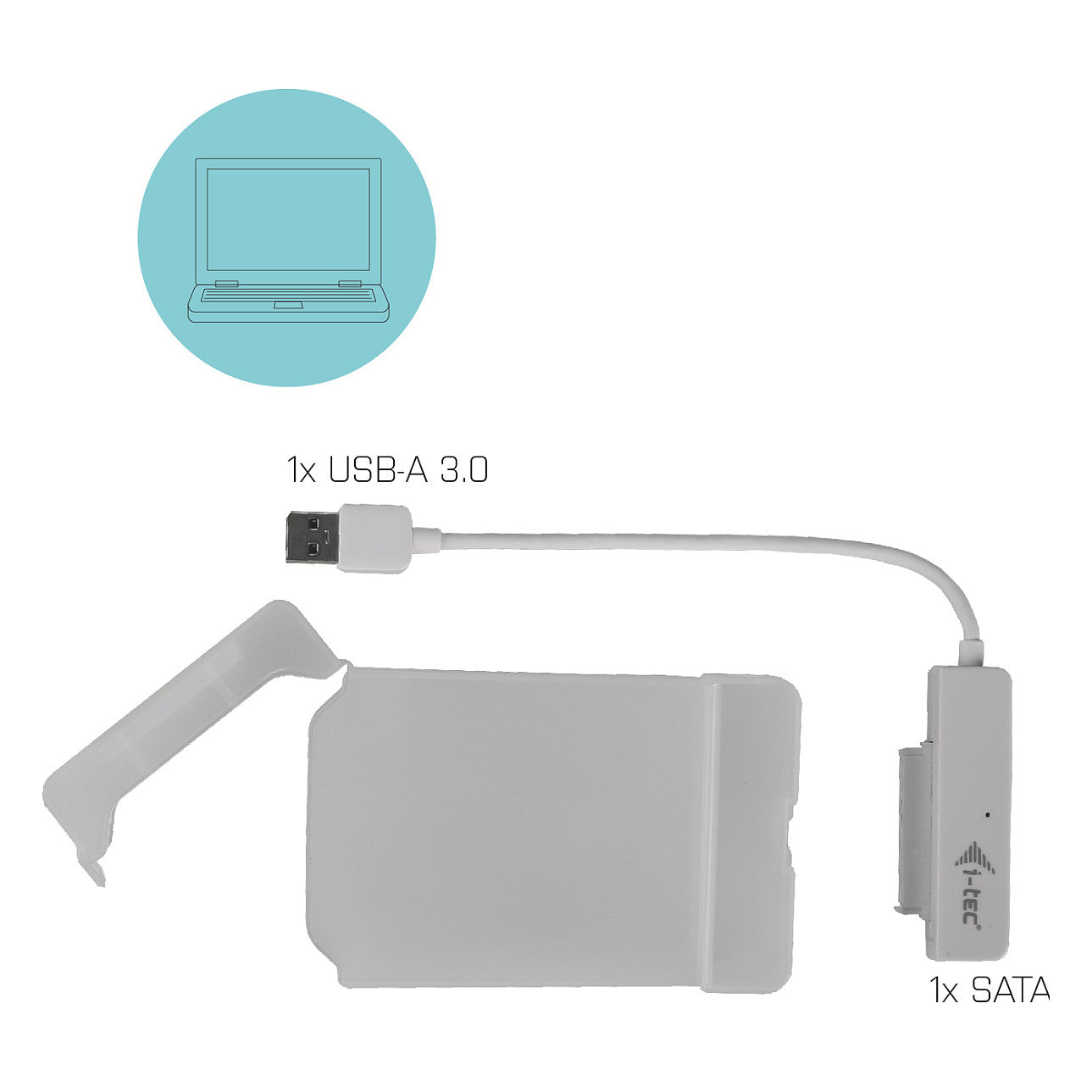 I-TEC USB EXTERNAL CASE 2.5IN