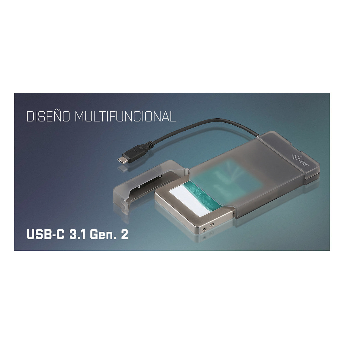 I-TEC USB-C EXTERNAL CASE 2.5IN