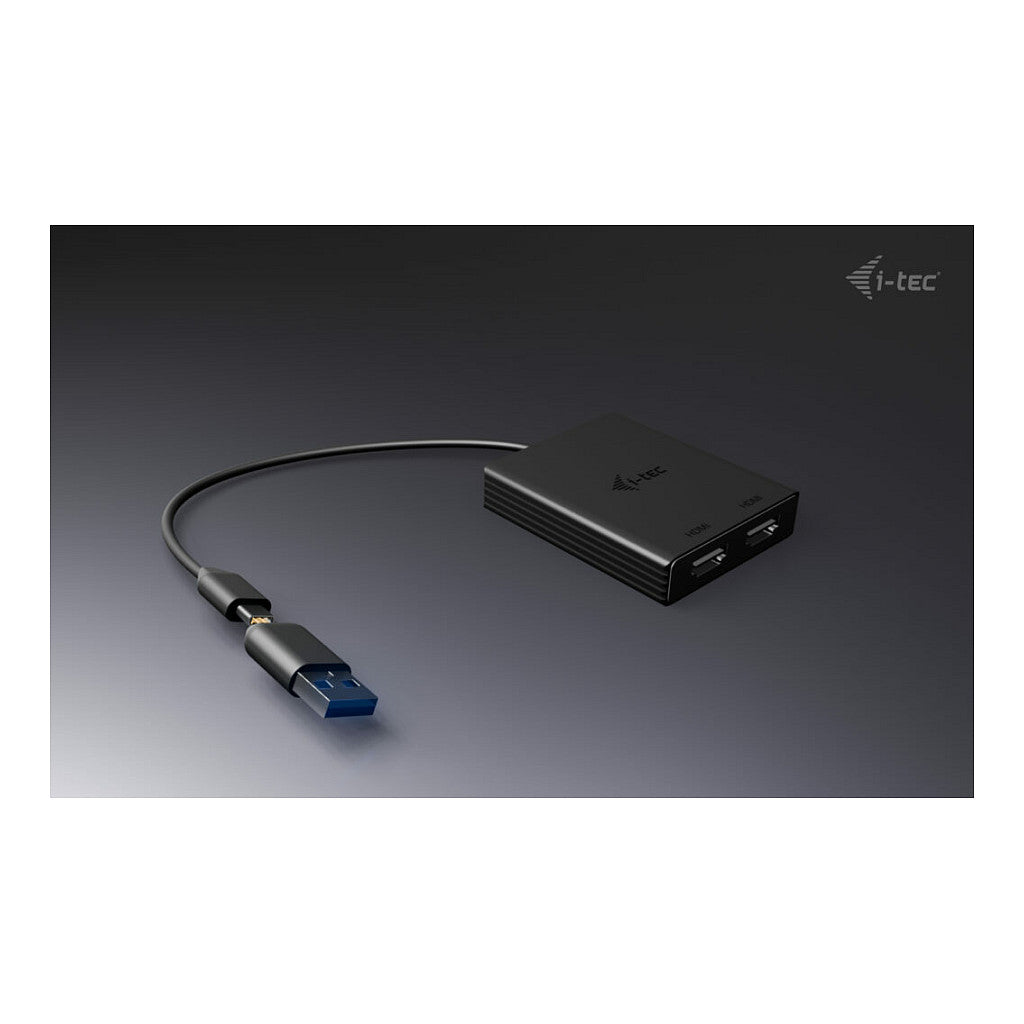 I-TEC USB-A/C 2X DP ADAPTER