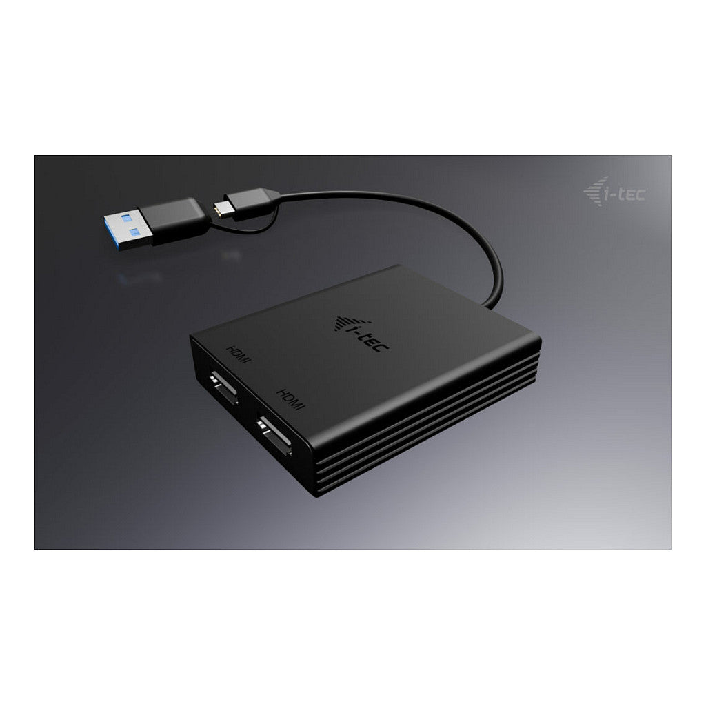 I-TEC USB-A/C 2X DP ADAPTER
