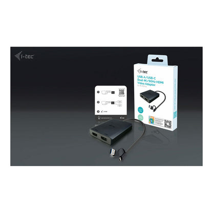 I-TEC USB-A/C 2X HDMI ADAPTER