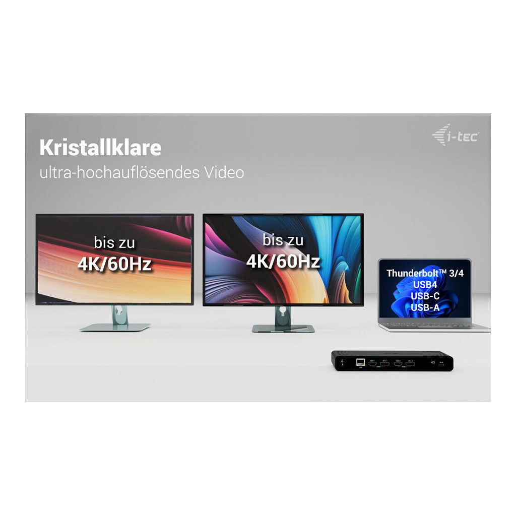 D I-TEC UNIVERSAL DUAL 4K DOCK