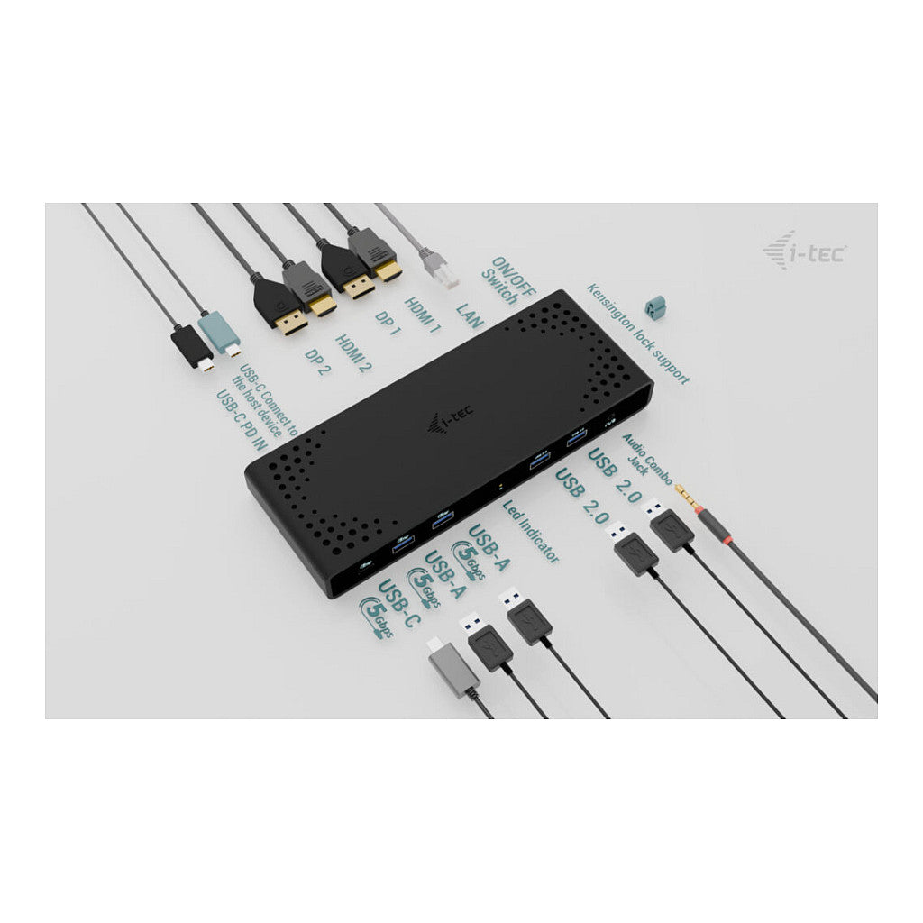 I-TEC UNIVERSAL DUAL 4K DOCK PD