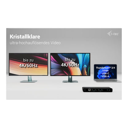 I-TEC UNIVERSAL DUAL 4K DOCK PD