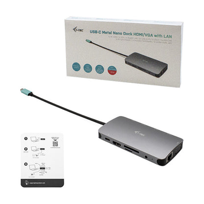 I-TEC USB-C METAL NANO DOCK