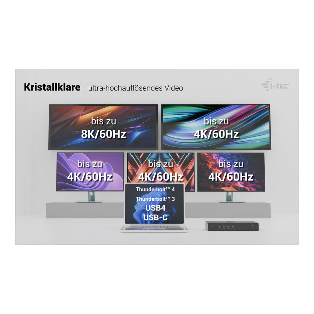 I-TEC UNIVERSAL 5X 4K DISPLAY