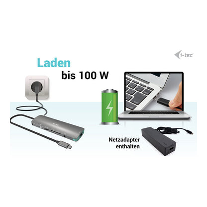 I-TEC NANO LAN DOCK + P/S 100W