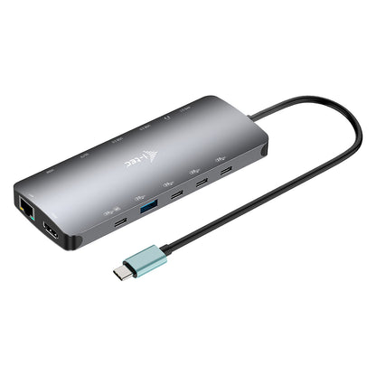 I-TEC USB-C Metal Nano 3x Display Docking Station 2x HDMI 1x USB-C video LAN Audio