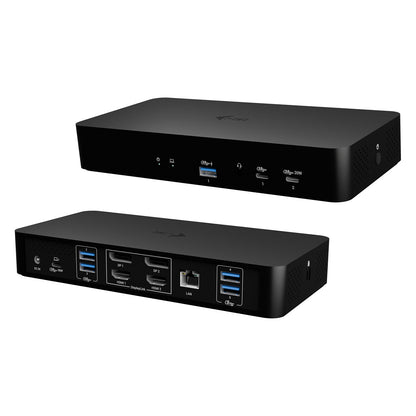 I-TEC Universal Intelligent Dual Display DS 2xHDMI 2xDP 1xGLAN 2xUSB-C Gen2 3xUSB-A Gen2