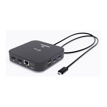 I-TEC USB-C Dual HDMI DS 2xHDMI 1xGLAN 2xUSB-A 3.2 2xUSB 2.0 1xUSB-C Gen2 1xUSB-C Gen1 k 1x100W USB-C PD+Charger 100W