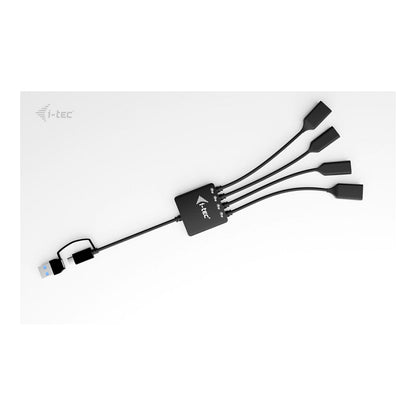 I-TEC USB-C/USB-A Cable HUB 4 port 2x USB-C 3.2 Gen 1 2x USB-A 3.2 Gen 1