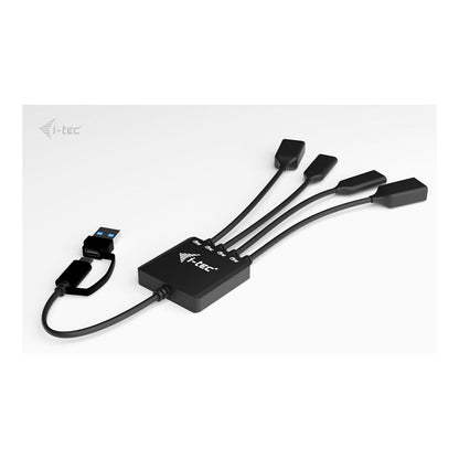 I-TEC USB-C/USB-A Cable HUB 4 port 2x USB-C 3.2 Gen 1 2x USB-A 3.2 Gen 1