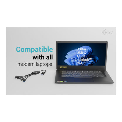 I-TEC USB-C/USB-A Cable HUB 4 port 2x USB-C 3.2 Gen 1 2x USB-A 3.2 Gen 1