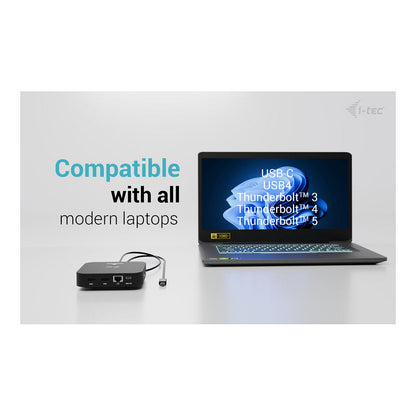 I-TEC USB-C Dual HDMI DS 2x HDMI 1x GLAN 2x USB-A 3.2 2x USB 2.0 1x USB-C Gen2 1x USB-C