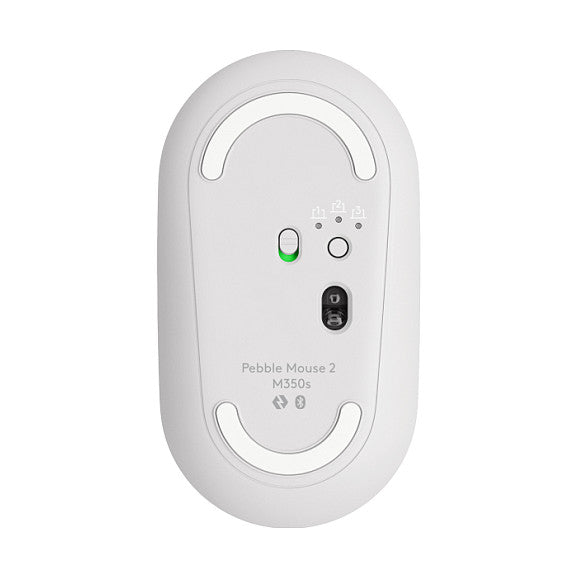 Logitech Pebble 2 Combo Set, Weiß, Kabellos, Deutsch, 920-012204