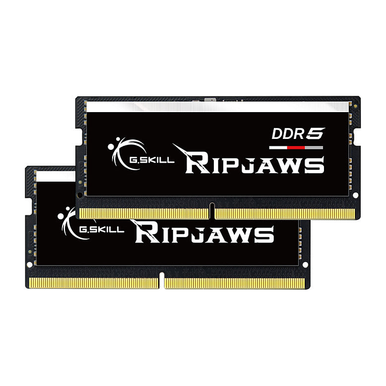 64 GB G.Skill SO-DIMM 5600 (2x 32 GB) Dual-Kit (schwarz, F5-5600S4040A32GX2-RS, Ripjaws, INTEL XMP)