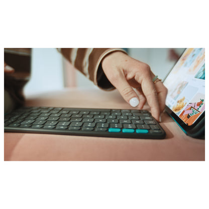 Logitech Flip Folio - Graphite-DEU-BT