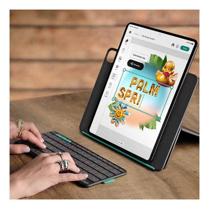 Logitech Flip Folio - Graphite - DEU