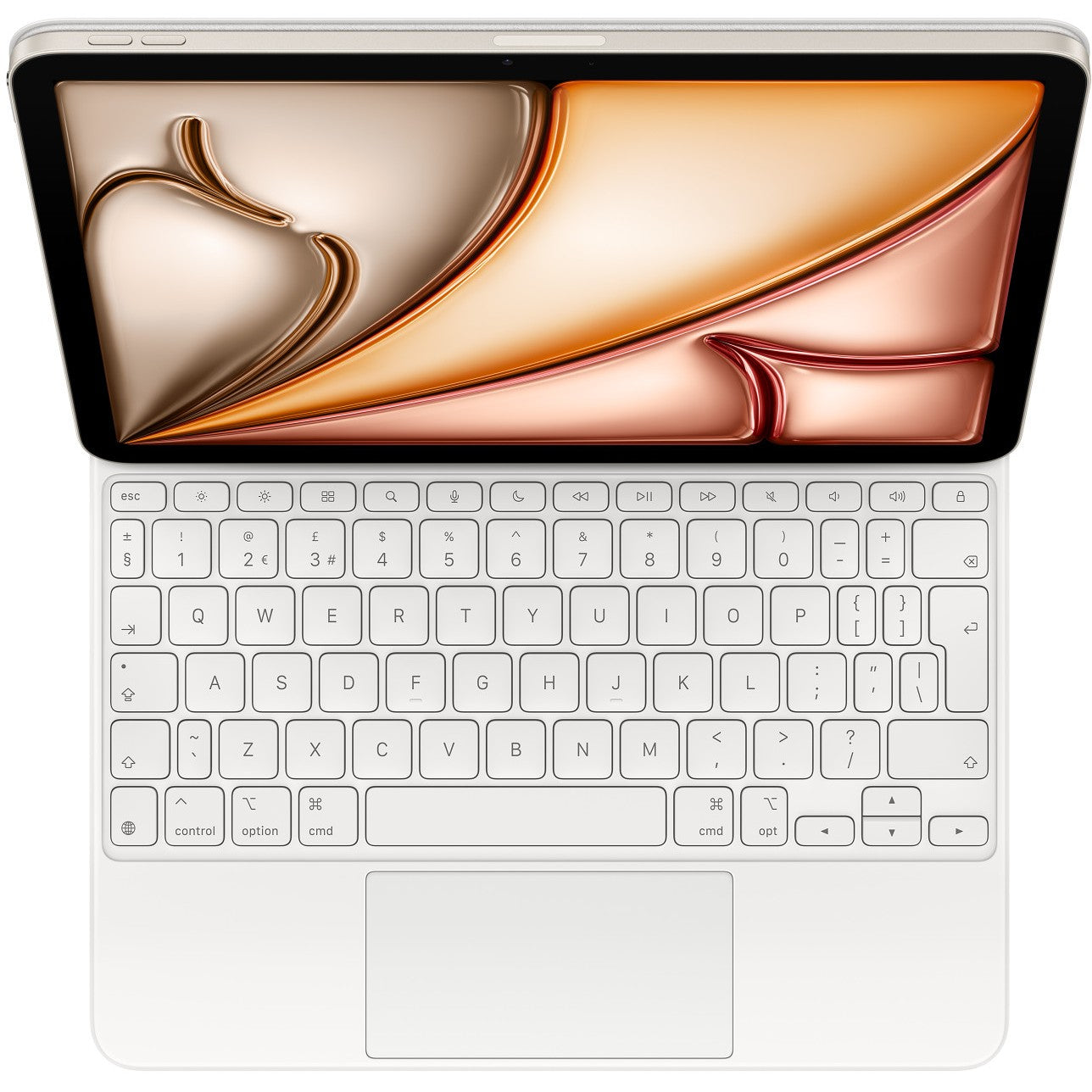 Magic Keyboard for iPadAir 11-inch (M3) - British English - White