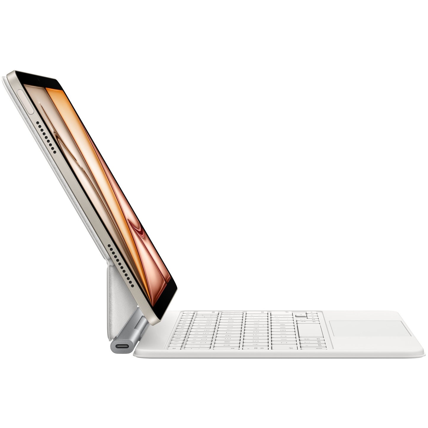 Magic Keyboard for iPadAir 11-inch (M3) - British English - White
