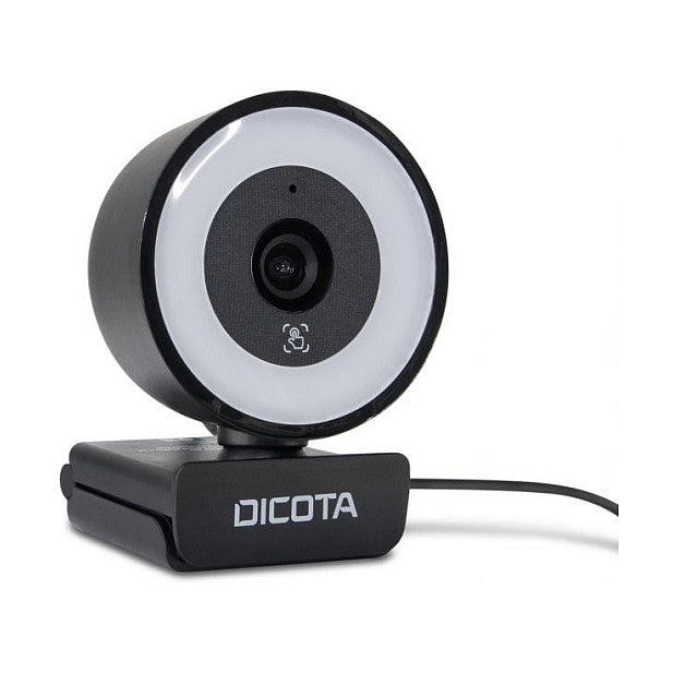 Dicota Webcam Ringlight 5MP black